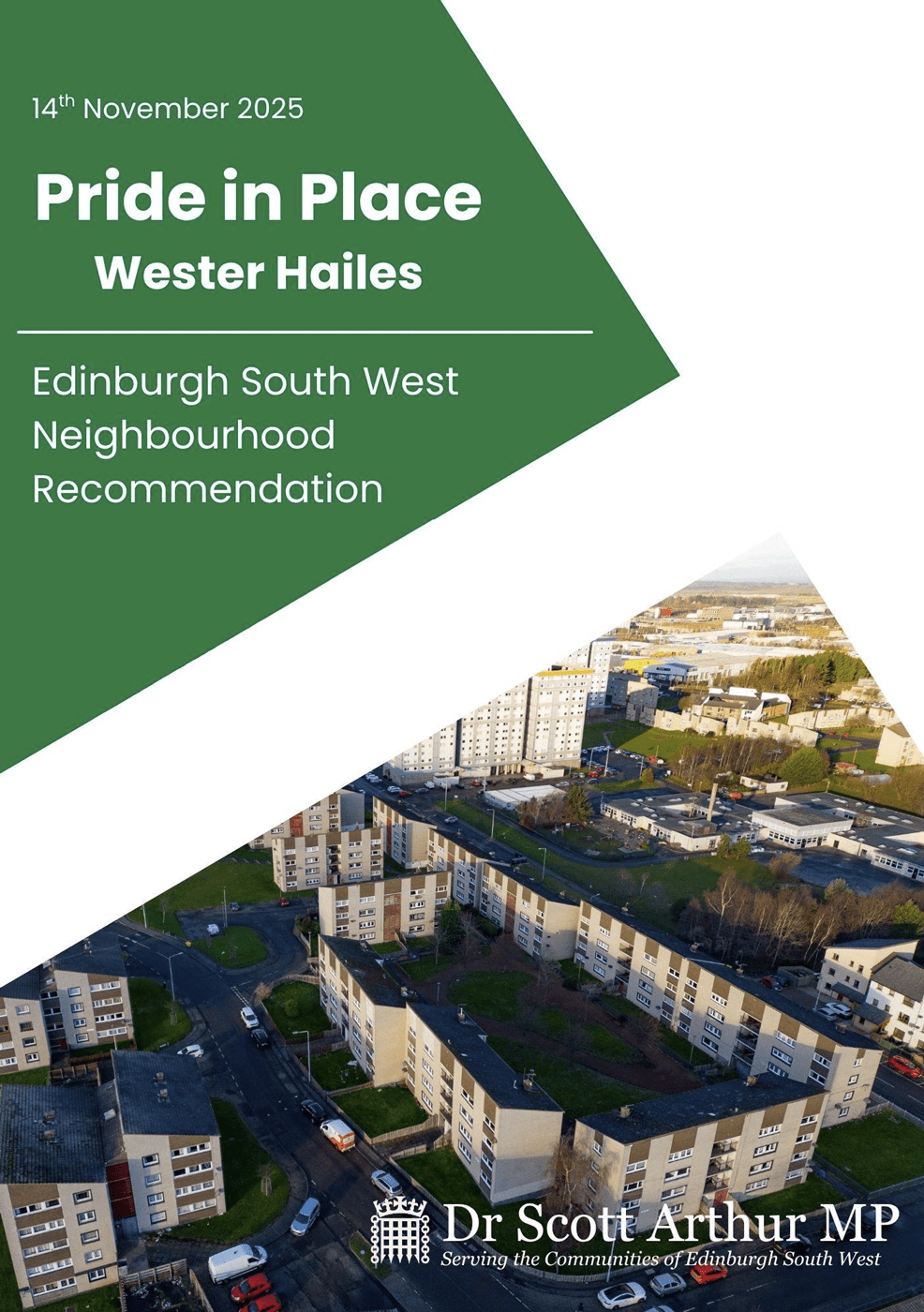 Pride in Place – We have talked enough about Wester Hailes, we need to start making plans&nbsp;reality.